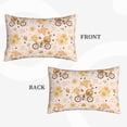 thumbnail image 4 of Balery Cute Bee Gnome Bedding Queen Pillow Cases - Envelope Closure - Soft Brushed Microfiber Fabric - Shrinkage and Fade Resistant Pillow Cases-20"x30", 4 of 9