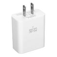 thumbnail image 2 of Adaptador De Carga Rápida PD Y QC 3.0, Cargador De Pared De 25 W Enchufe De EE. UU. Resistente A Altas Temperaturas Portátil Para Tabletas Para Computadoras Portátiles Para ANGGREK 25W Wall Charger, 2 of 8