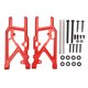 thumbnail image 1 of Brazo oscilante inferior trasero RC de aleación de aluminio de alta resistencia, brazo de suspensión inferior trasero RC para ARRMA 1/7 1/8, piezas de actualización de coche RC rojo, 1 of 14