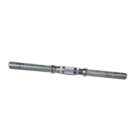 Dumbbell Bar Barbell Handle Nonslip Knurled Grip Single Barbell Bar Dumbbell Handle for Weightlifting Home Gym Fitness Workout Equipment