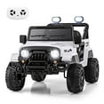 thumbnail image 1 of OLAKIDS Ride on Truck, 12V Battery Powered Electric Vehicle for Kids with Remote Control, Bluetooth, Power Display, LED Lights, Music Player, Ride on Toy for 3+ Boys Girls, 1 of 9