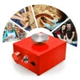 thumbnail image 4 of Abbracc Mini Roue de Poterie Plateau Tournant Machine à Poterie de Table Électrique Poterie Rouge, 4 of 9