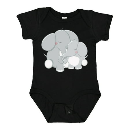 

Inktastic Elephant Mom and Baby Boys or Girls Baby Bodysuit