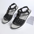 thumbnail image 3 of Walking Sandals for Women Sport Athletic Hiking Sandals with Arch Support Outdoor Sandalias with Adjustable Straps Comfortable Casual Sandals, 3 of 9