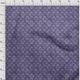 thumbnail image 4 of oneOone Velvet Violet Fabric Asian Dabu Print Sewing Craft Projects Fabric Prints By Yard 58 Inch Wide, 4 of 4