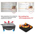 thumbnail image 4 of Mistaha TV Box Cooling Fan TV Box Silent Quiet Cooler 5V USB Power Radiator Mini, 4 of 8