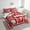 Grey Red, variant on Erosebridal Rugby Comforter Set Twin Size,Football Bedding Set Teens,Sports Fan Bed in a Bag （Comforter, Sheets, Pillowcases & Cushion Covers）