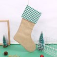 thumbnail image 6 of VerPetridure Diy Simple Imitation Linen Composite Christmas Socks C9 Christmas Decorations Stockings 17 Inches Xmas Fireplace Hanging Stockings Gifts, 6 of 8