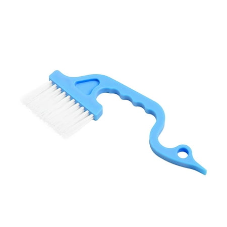 

NUOLUX 1PC Cleaning Brush Grout Cleaner Brush for Bathroom Kitchen Shower Window Track Groove Gap Brush(Sky-blue)