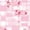 Color 2, variant on Pink Bow Peel and Stick Wallpaper Pink Floral Patchwork Gingham Grid Squares Botanical Wall Mural 17.7in x 9.8ft Self Adhesive Removable Wall Paper Renter Friendly Wallpaper for Girls Women Bedroom