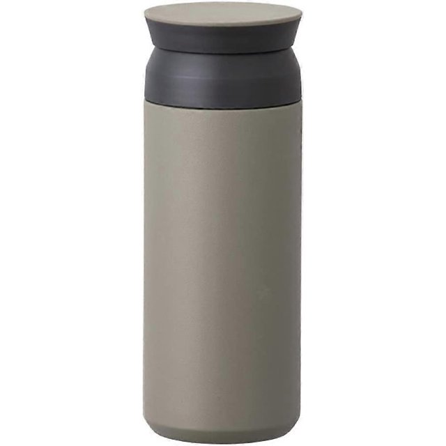 ZHAOCHENG Vaso de viaje para calentar agua, café, leche y té, 500 ml, color caqui