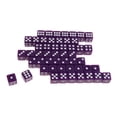 thumbnail image 4 of 12mm 50pcs / Acrílico Seis Partido Dados Dados Partido Dados Púrpura Color Yotijar Dados, 4 of 7