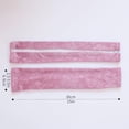 thumbnail image 4 of Funda para silla de oficina FORCHEER, reposabrazos grande de terciopelo rosa, 4 of 7