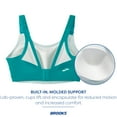 thumbnail image 4 of Women's Brooks 350086 Dare Scoopback 2.0 DriLayer Sports Bra (Nile Green/Mint 34A/B), 4 of 6