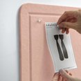 thumbnail image 2 of Large Bulletin Board Large Cork Board Alternative for Wall x Felt Board Foldable Notice Board Pin Board Vision Board -, 2 of 7