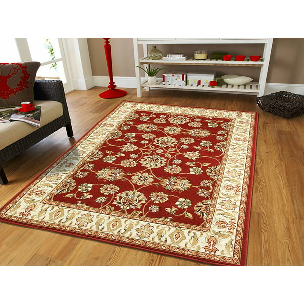 Large Red Area Rugs On Clearance 8x11, Area Rugs Under 100