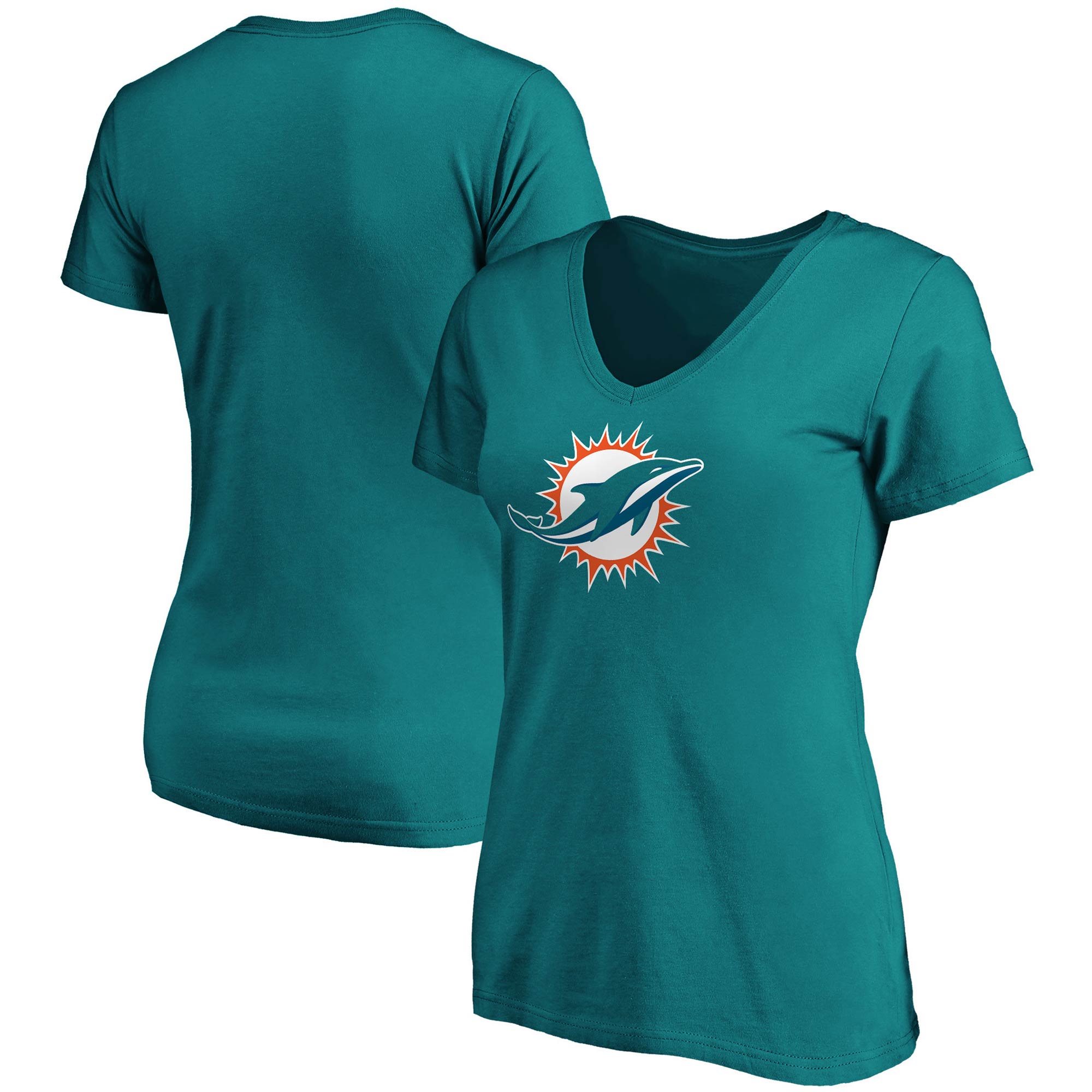 Womens miami dolphins t shirts Clearance