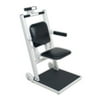 Detecto Digital Chair Scale with Flip Up Seat and Arm Rests with Concealed Wheels