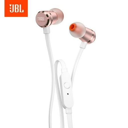 JBL T290 In-ear Headphones JBL Pure Bass Sound Earphones One Button Control 3.5mm Jack Wired Earpieces Portable Headset with Microphone For Mobile Phone