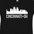 thumbnail image 4 of Inktastic Cincinnati Ohio Skyline City Silhouette Boys or Girls Toddler T-Shirt, 4 of 5