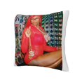 thumbnail image 2 of Funda de almohada súper suave y sexy en rojo con cremallera para dormitorio, sofá, sillón, fundas de almohada mullidas y acogedoras para todas las estaciones, almohada cuadrada, 2 of 8