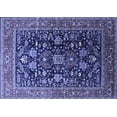 thumbnail image 1 of Ahgly Company Indoor Rectangle Oriental Blue Industrial Area Rugs, 5' x 8', 1 of 4