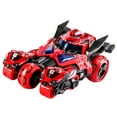thumbnail image 4 of Modelo de coche de aleación 1:32 con música, sonido y función de retroceso, minivehículos de juguete para niños, color rojo, 4 of 12