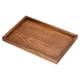 thumbnail image 1 of Bandeja de servicio rectangular de madera Uxcell 11.87x7.87" Platter decorativo para el hogar y la cocina, vela, marrón, 1 of 7
