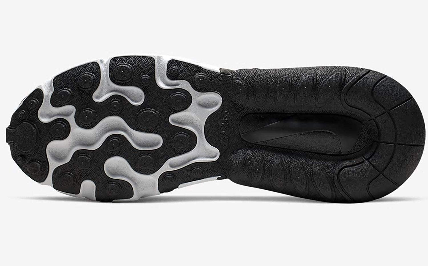 Nike Air Max 270 React Black/Vast Grey-Off Noir - AO4971-001