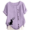 thumbnail image 3 of Chandails pour Garçons Filles T-Shirts Graphiques à Col Rond Tenues d'Été pour Filles Cadeaux Garçon 4T, 3 of 3
