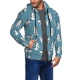 thumbnail image 3 of Zip Up Hoodies for Men - Cute Dog Puppy Dalmatian Long Sleeve Comfrt Men'S Fashion Hoodies & Sweatshirts, Jackets for Men Hoodies Pullover Clothing Clothes with Pouch, 3 of 5