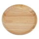 thumbnail image 2 of Plato de madera para servir, bandeja de té de madera redonda, bandeja de té de madera, bandeja de té construida para durar, 2 of 8