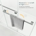 thumbnail image 6 of Sunny Shower Frameless Sliding Brushed Nickel Finish Shower Door 60 in. W x 72 in. H, 6 of 9