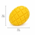 thumbnail image 3 of Squishy Fidget Squeeze Toy, Reusable Stress Relief Play Toy, Pocket‑Friendly Sensory Decompression Toy for Kids Adults, Reward Item & Holiday Exchange Gift(Cut Mango Meat), 3 of 6