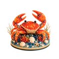 thumbnail image 2 of Diy Pearl Crab Wall Art Kit with Beads and Adhesive, 2 of 5