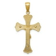 thumbnail image 4 of FB Jewels 14K Yellow Gold Crucifix Pendant, 4 of 4