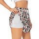 thumbnail image 1 of Balery Christmas Cat Pantalones cortos deportivos para mujer con forro y dos bolsillos, elásticos, para entrenamiento, gimnasio, yoga-X-Large, 1 of 7