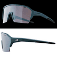 thumbnail image 4 of ALPINA RAM HR Q-LITE Cycling Glasses – Contrast-Enhancing, Photochromatic Lens, Anti-Fog, UV Protection, Men & Women, Dirt-Blue Matte, 4 of 8