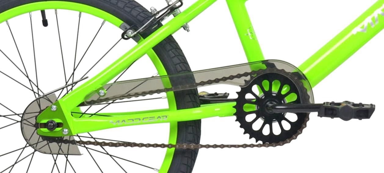 Madd Gear 20" Boys BMX Bike- Green - Ages 5 to 9