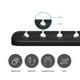 thumbnail image 4 of organizador de cables, gestión de cables, organizador de cables para el hogar/oficina/coche/teléfono/USB (para cables de menos de 5 mm/0,2 pulgadas), 4 of 5