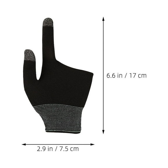 RENACLIPY Elastic Breathable Game Gloves Soft Non-Skid Assorted Color for Daily Use 2Pairs