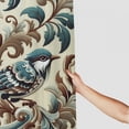 thumbnail image 3 of JEUXUS Boho Reversible Woven Hippie Home Bathtubs Bathroom Curtain Decoration White, 3 of 7