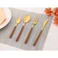 thumbnail image 5 of Unique Bargains Silverware Set Stainless Steel Mirror Polished Gold 4 Pcs, 5 of 6
