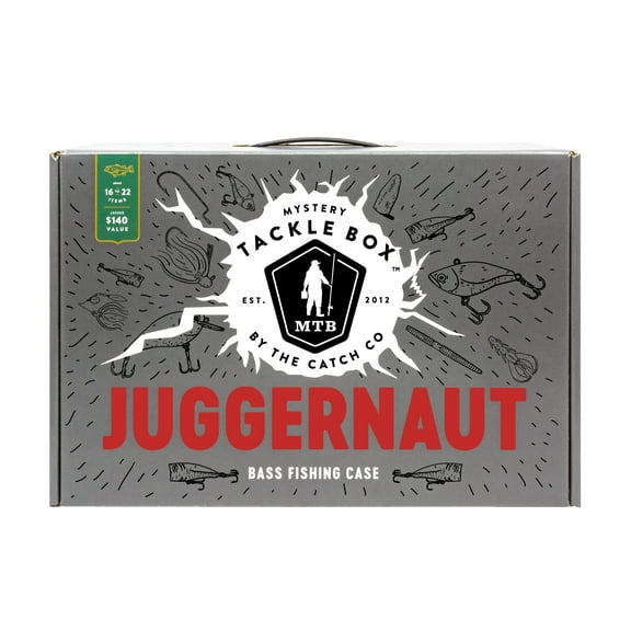 Mystery Tackle Box  Juggernaut Bass Fishing Lure Kit