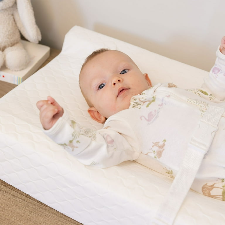 Regalo Baby Basics Infant Foam Changing Pad, White, Water