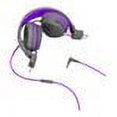 thumbnail image 5 of JLab Audio Neon On Ear Headphones with Universal Mic - Gray / Purple, 5 of 40