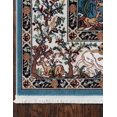 Unique Loom Birmingham Narenj Rug , 8' 0" x 10' 0" ,Blue