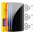 thumbnail image 1 of Protector de pantalla PEHAEL para iPhone 17 Pro Max 6.9" con privacidad 3+3, 1 of 7