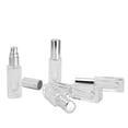 thumbnail image 1 of Botella de perfume, dispensador de spray recargable de perfume vacío de vidrio de 5 ml Botella de perfume vacía Diseño aerodinámico, 1 of 9