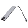 thumbnail image 3 of 10 en 1 Tipo Del Adaptador 100W Multipuerto Eje 5 Gbps USB C Ethernet RJ45, 3 of 4